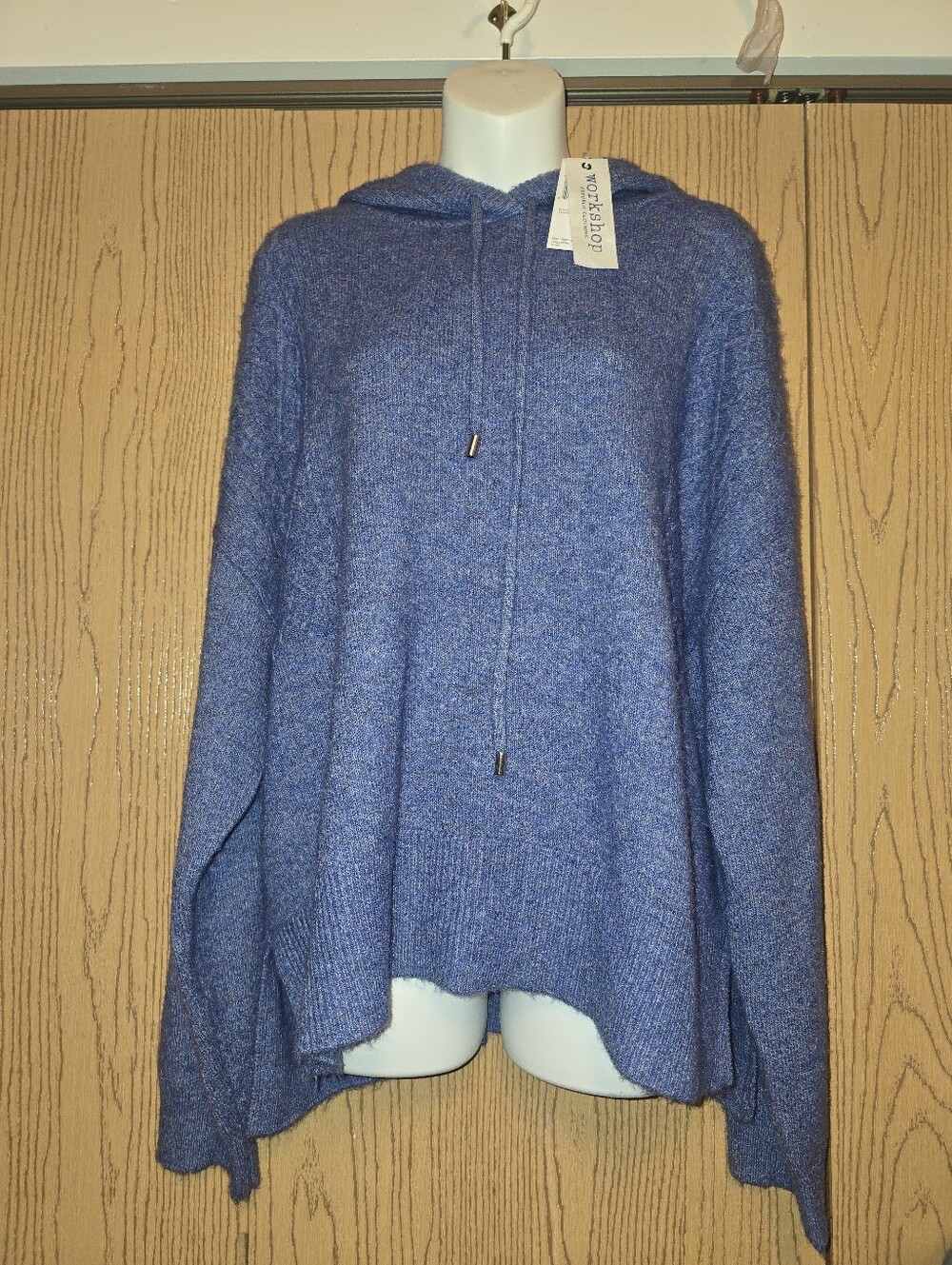 Workshop Blue Sweater NWT XL Super Soft